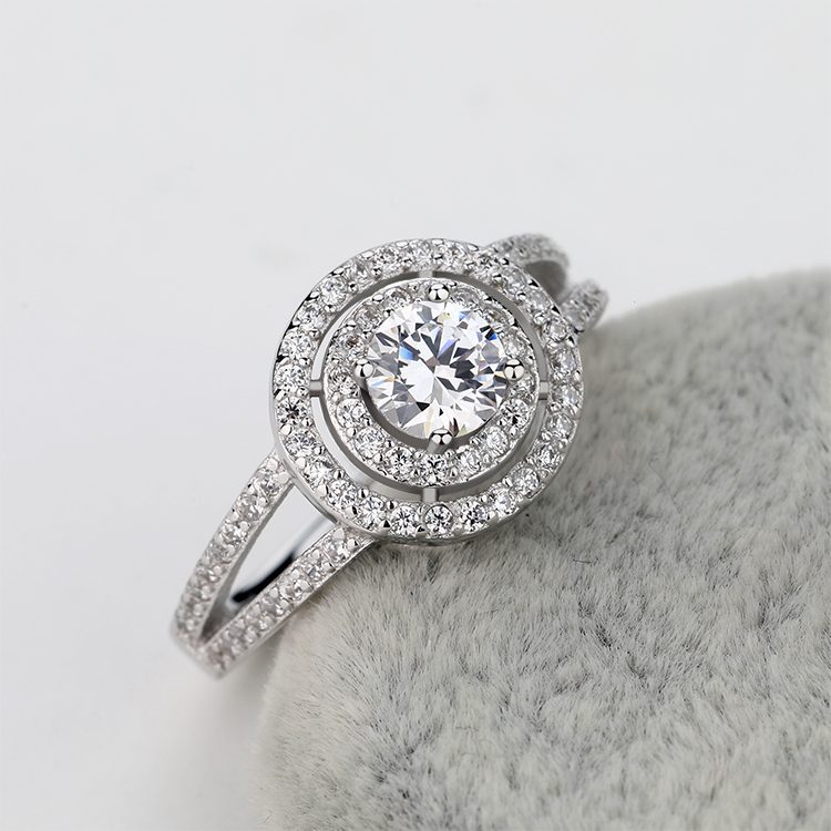 OEM Custom 925 Sterling Silver Ring Adjustable Gold Plated Fashion Jewelry Ring for Women Elegant Handmade Design