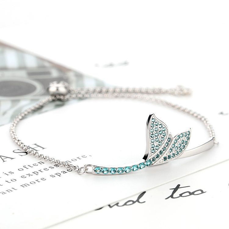 Pure Silver Bracelet Women Sterling Silver Cubic Zirconia Bracelets