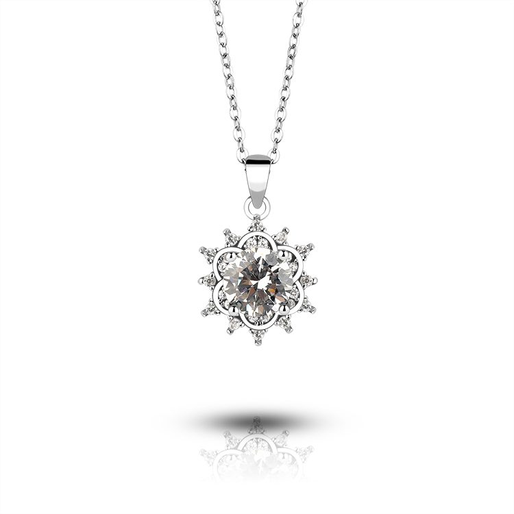 High Quality 925 Sterling Silver Cross Shape Pendant Gemstone Sapphire Raw Crystal Pendant